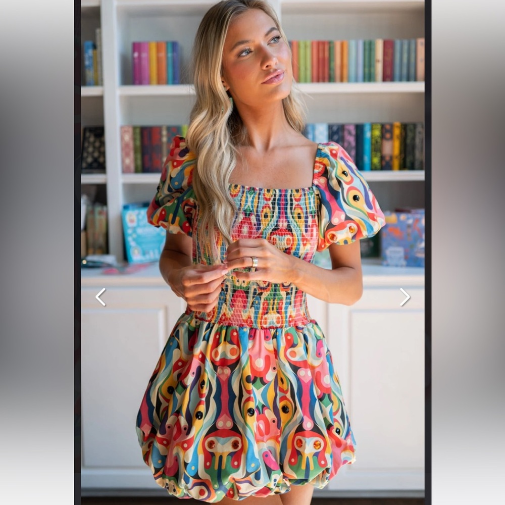 Queen of Sparkles Groovy Bubble Dress